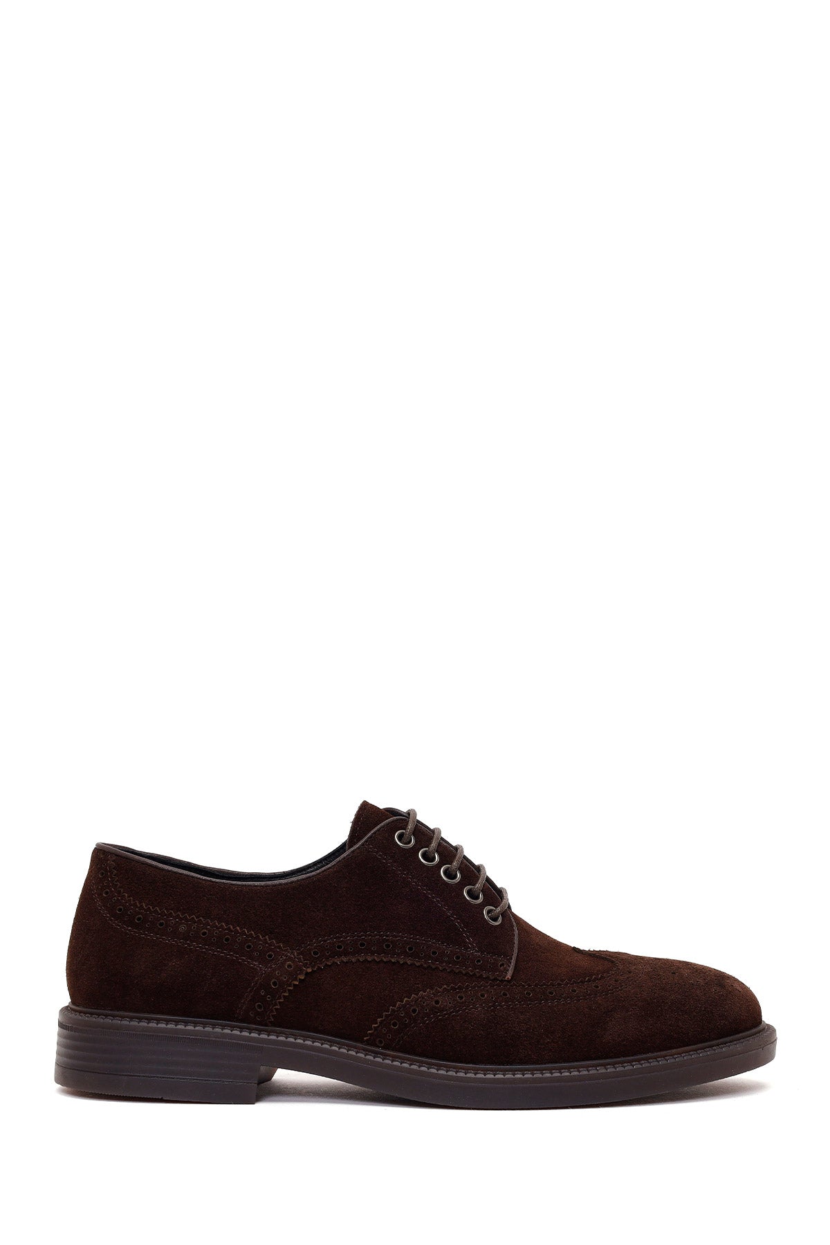 Male Brown Lace-up Suede Casual Shoes WM680047DS | Derimod