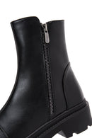 Women's Black Thick Soled Boots | Derimod