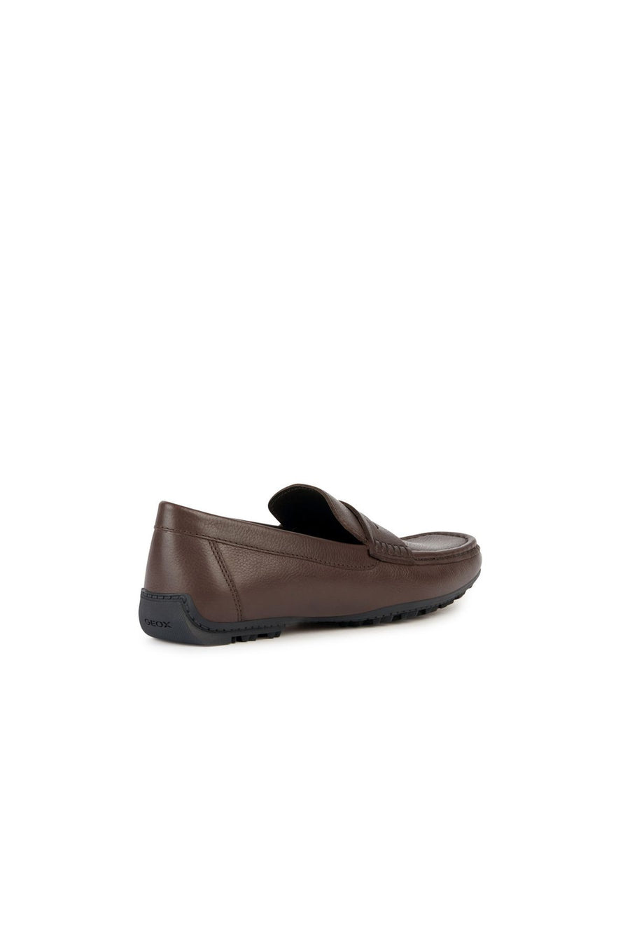 Geox Men's Brown Kosmopolis + Grip Leather Masculine Loafer
