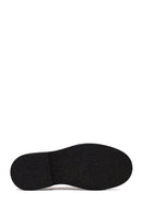 Male Black Lace-up Leather Casual Shoes | Derimod