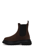 Harley Davidson Woman Brown Mourir Leather Chelsea Boots | Derimod