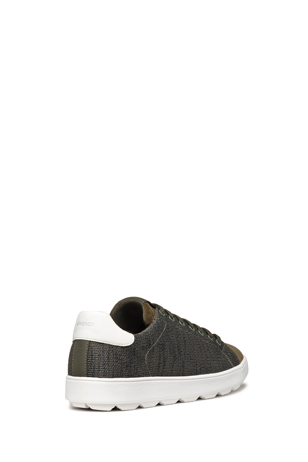 Geox Erkek Haki Spherica Ecub-1 Bağcıklı Sneaker