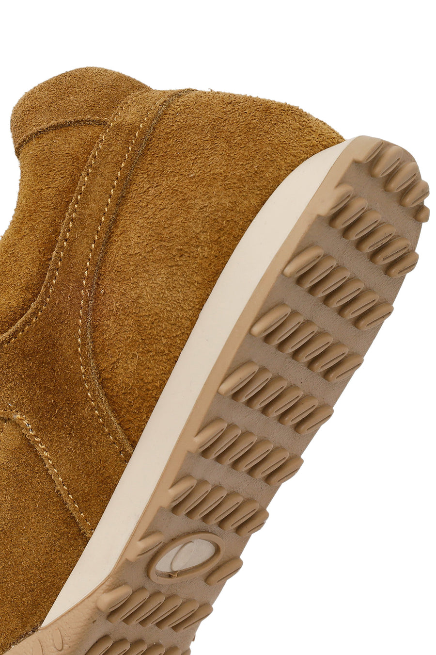 Kadın Camel Bağcıklı Süet Deri Sneaker