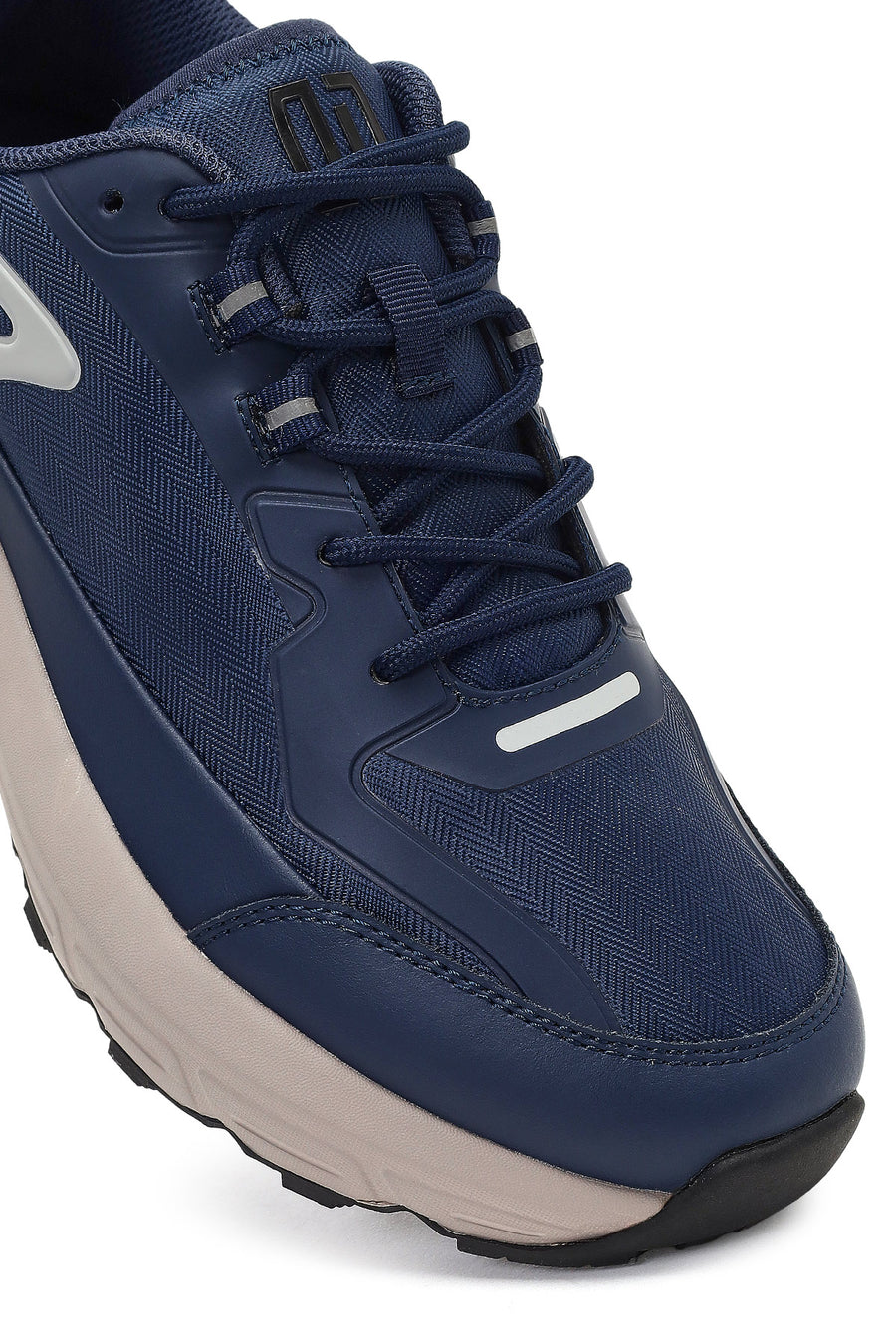 Derimod Studio Erkek Lacivert Bağcıklı Kalın Tabanlı Sneaker