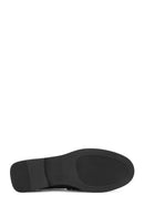 Women's Black Classic Leather Loafer | Derimod