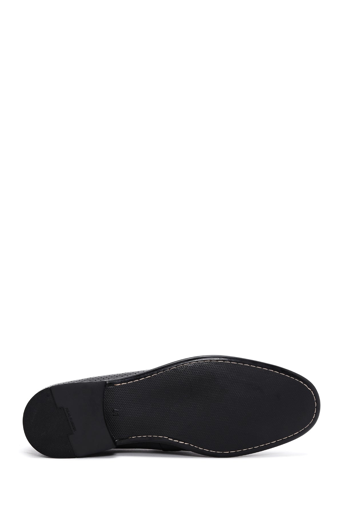 Erkek Siyah Deri Casual Loafer