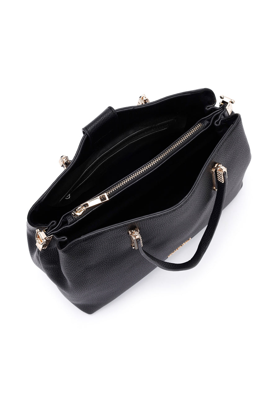 Women's Black Long Strap Shoulder Bag