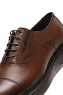 Men's Tan Leather Oxford Shoes | Derimod