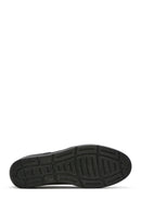 Kadın Siyah Dolgu Topuklu Deri Konfor Loafer | Derimod