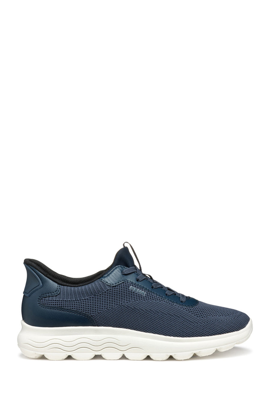 Geox Women Navy Blue D Spherica Plus A - Knit.Te + Sy Laced Fabric Sneaker D557MA06KBCC4002 | Derimod