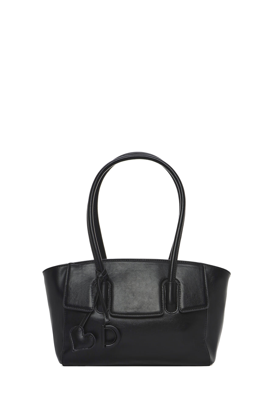 Women's Black Long Strap Shoulder Bag