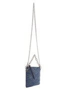 Women's Blue Long Chain Strap Quilted Handbag | Derimod