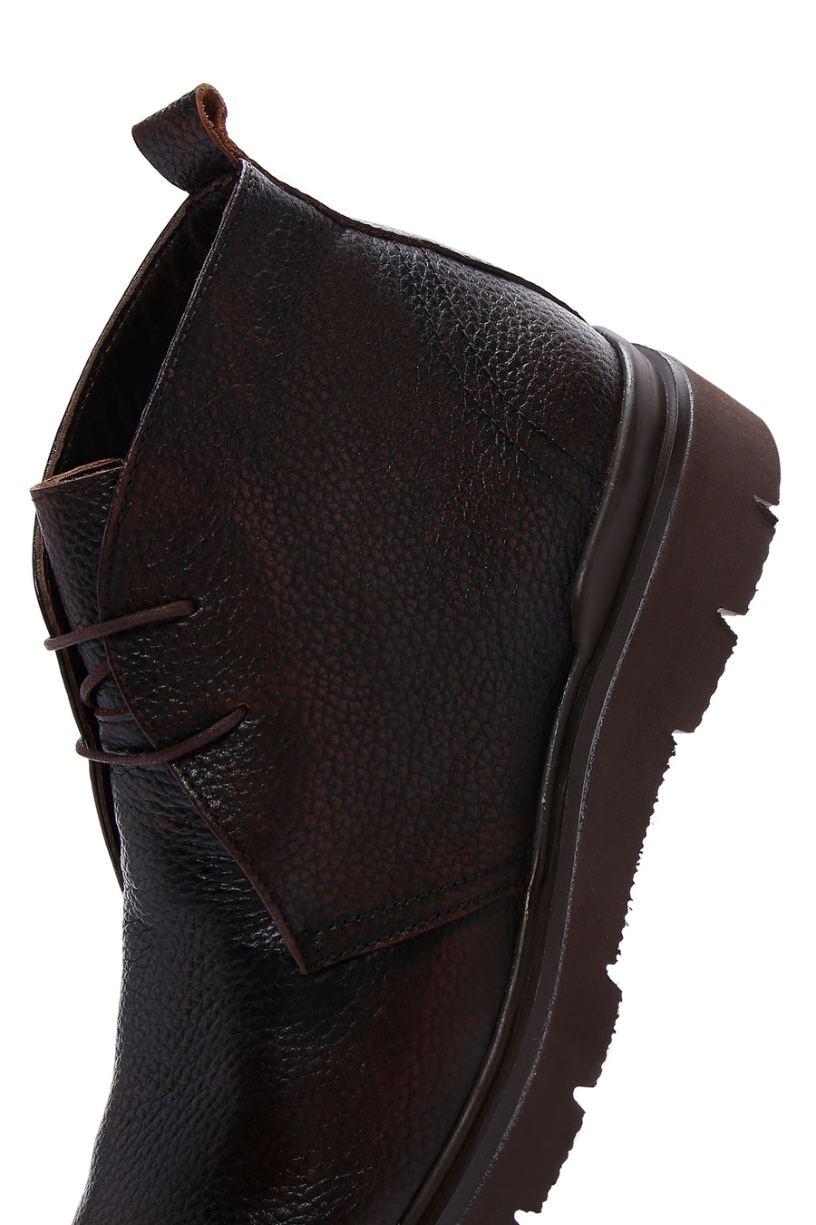Men's Brown Leather Casual Boots