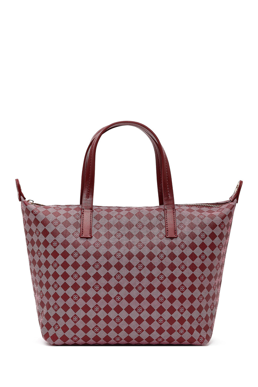 Women's Burgundy Printed Shoulder Bag