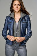 Weekend Women's Leather Jacket | Derimod