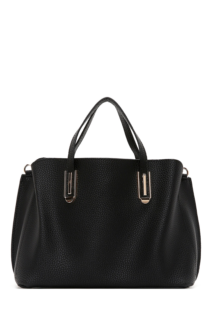 Women's Black Long Strap Shoulder Bag
