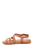 Women's Leather Comfort Sandals | Derimod