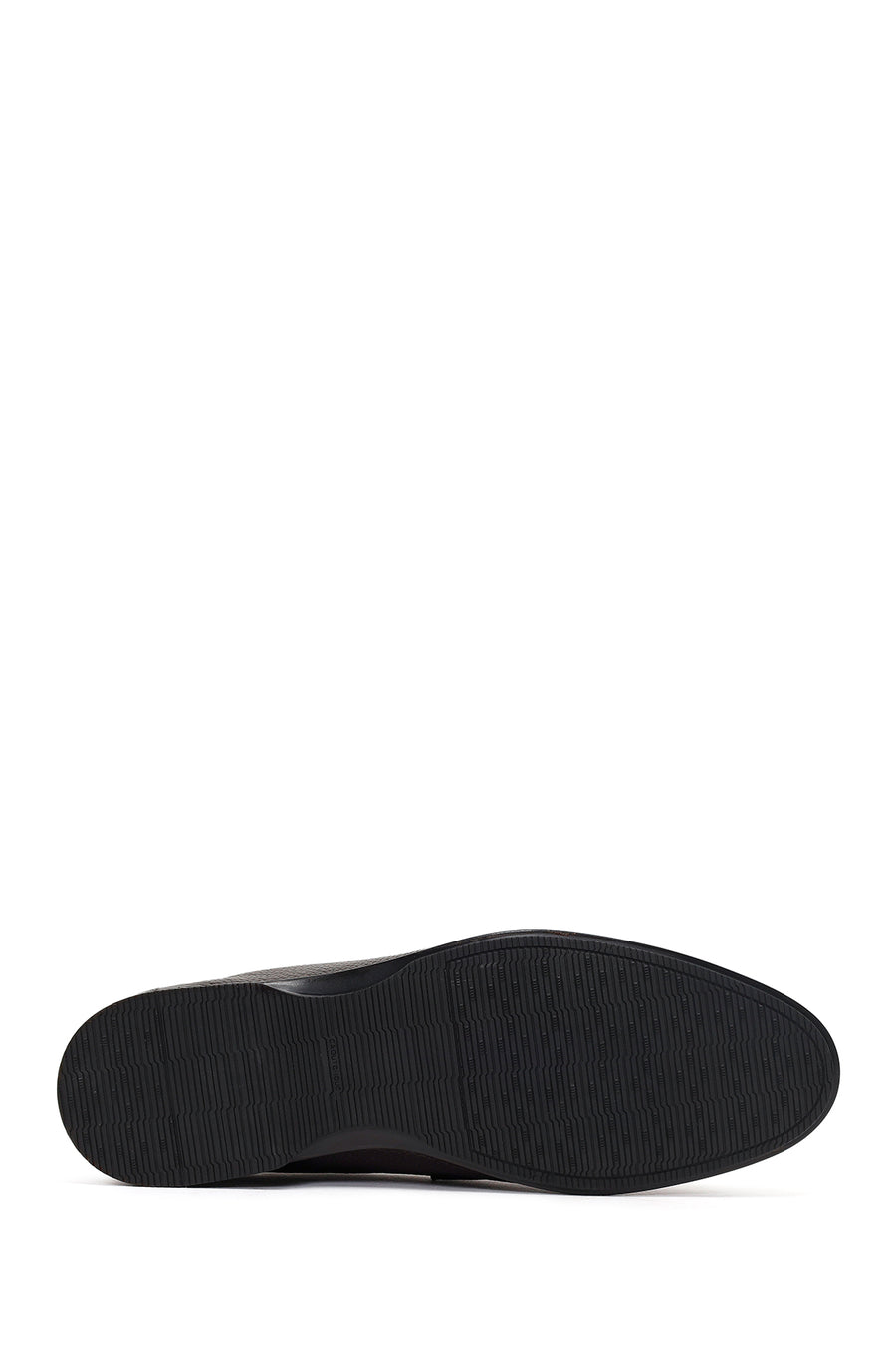 Erkek Kahverengi Deri Klasik Loafer