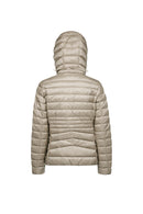 Geox Women's Cream Jaysen Hooded Jacket | Derimod