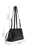 Woman Black Classic Shoulder Bag | Derimod
