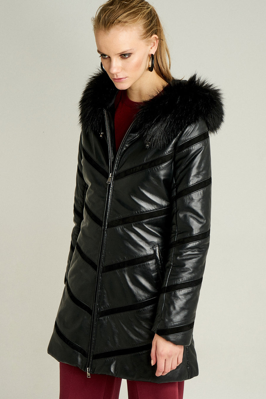 Ilyada Women's Leather Jacket