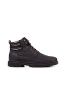 Geox Men's Black Andalo Lace-up Leather Boots | Derimod