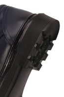 Derimod Fly Male Navy Blue Lace-Up Thick-Soled Leather Casual Shoes | Derimod