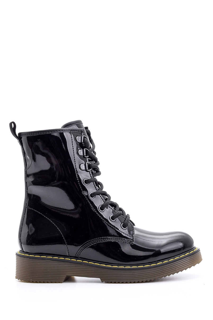 Women's Patent Leather Boots 19WFE228016 | Derimod