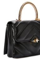 Women's Black Long Strap Quilted Handbag | Derimod