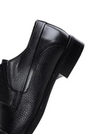 Men's Black Leather Classic Shoes | Derimod