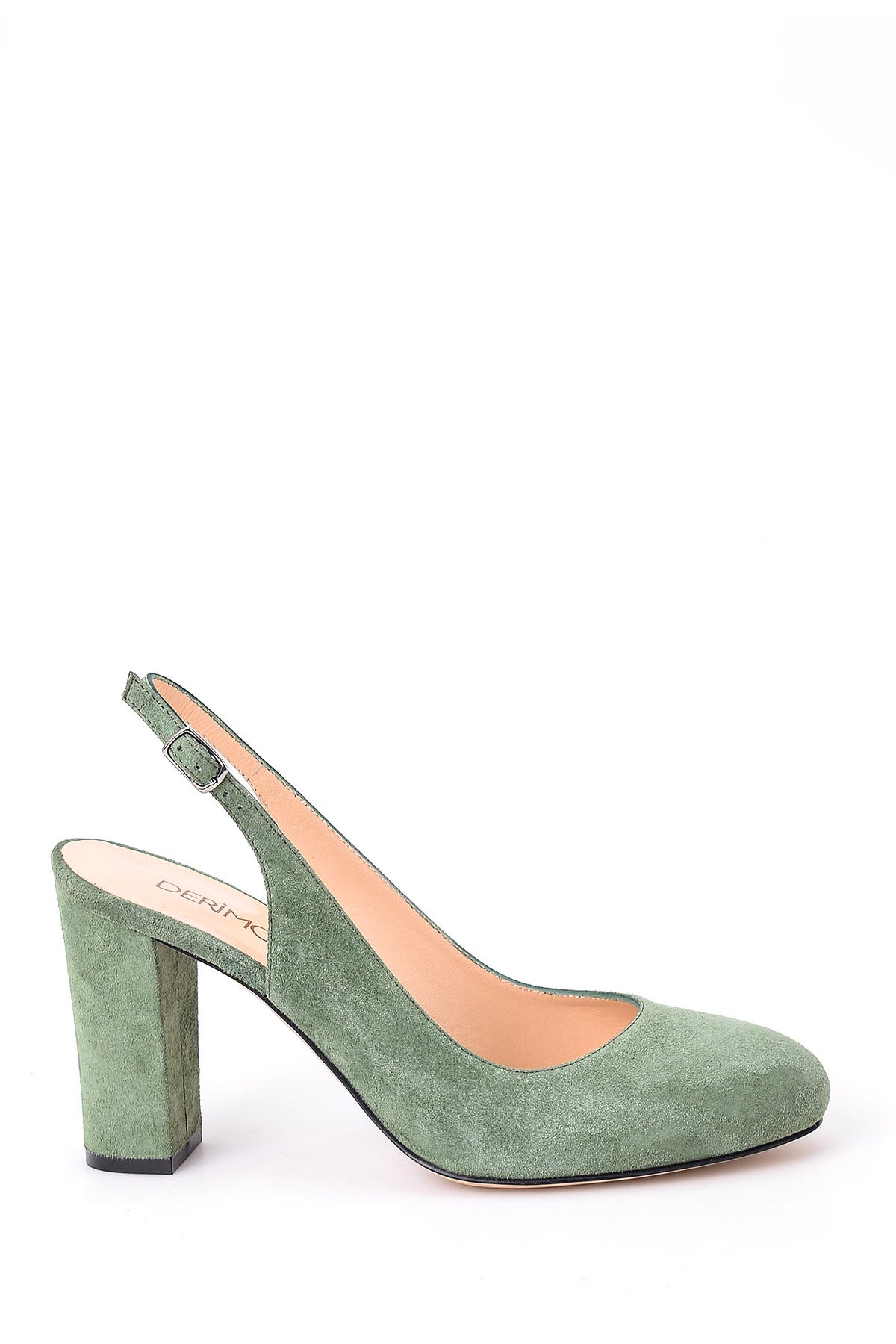 Women's Suede Heeled Shoes 19SFD161610 | Derimod