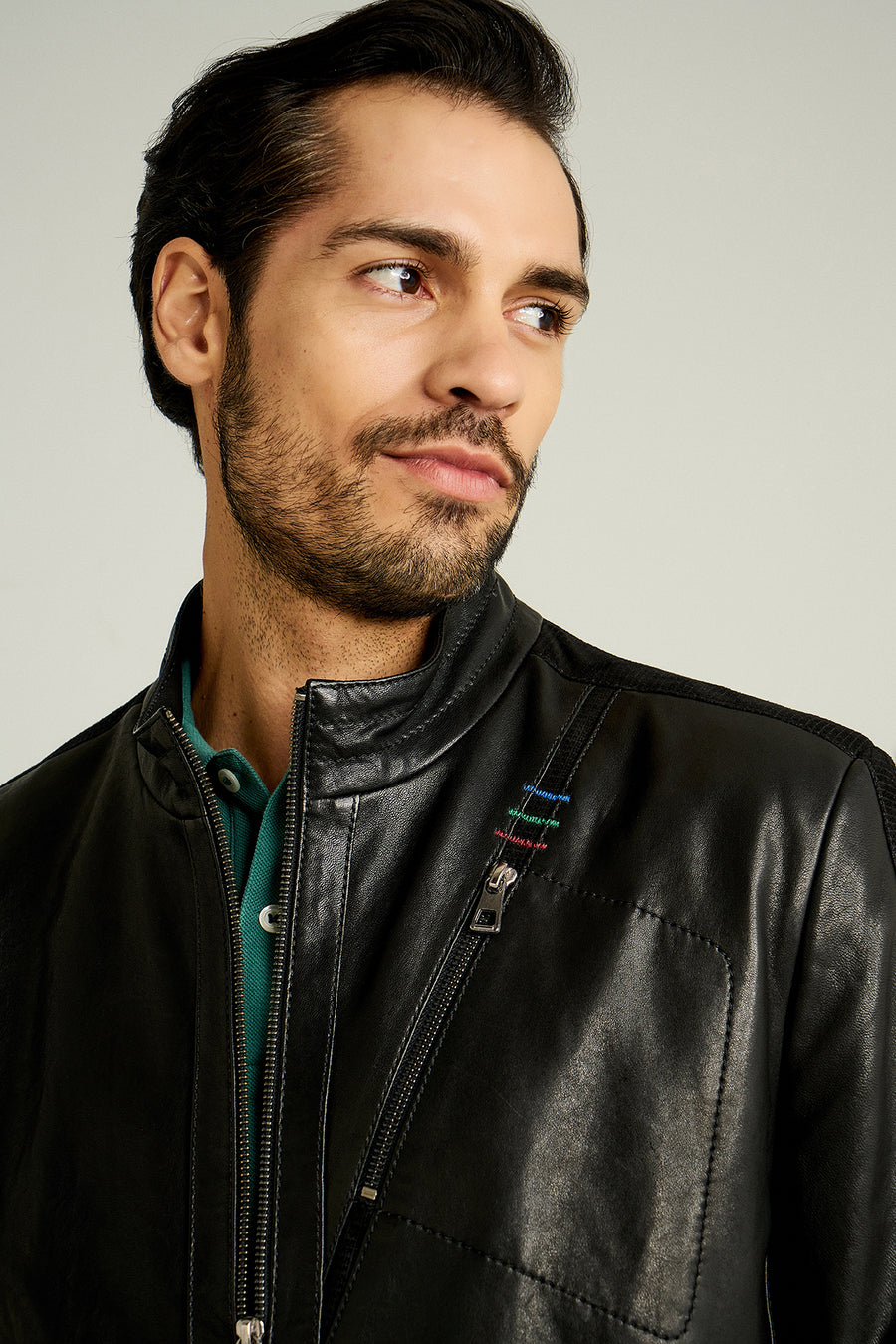 Pique Men's Leather Jacket