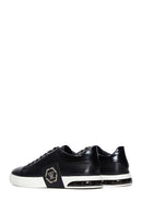 Men's Black Leather Sneaker | Derimod