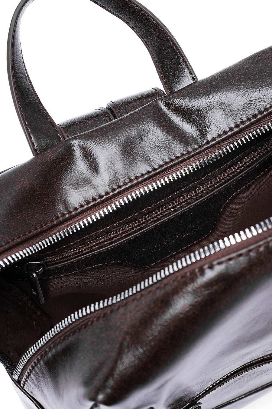 Women's Brown Casual Backpack