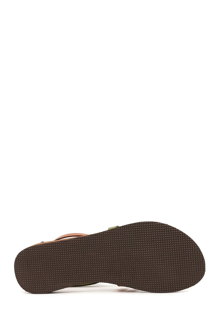 Woman Multicolor Ankle-Buckle Leather Bodrum Sandal