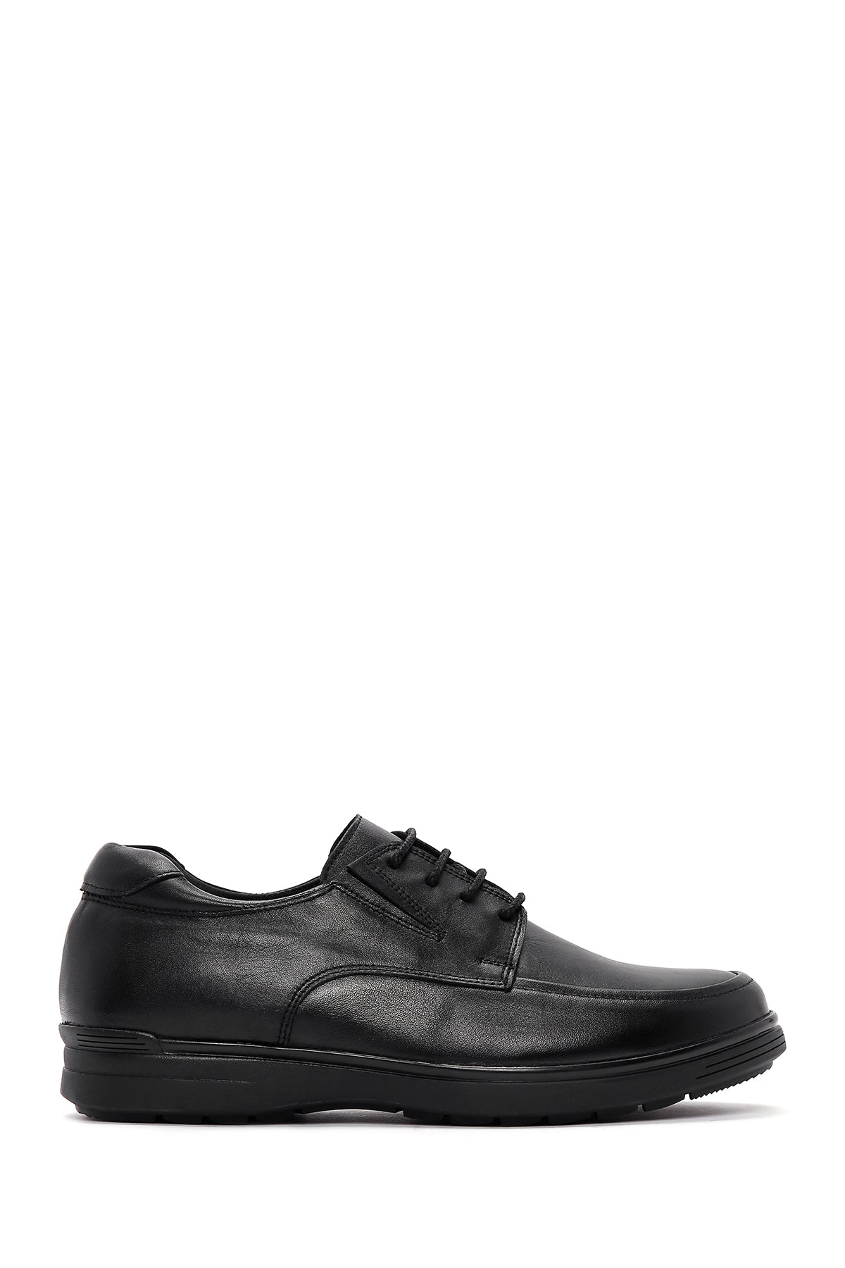 Men's Black Leather Casual Shoes 23WFD6860FT | Derimod