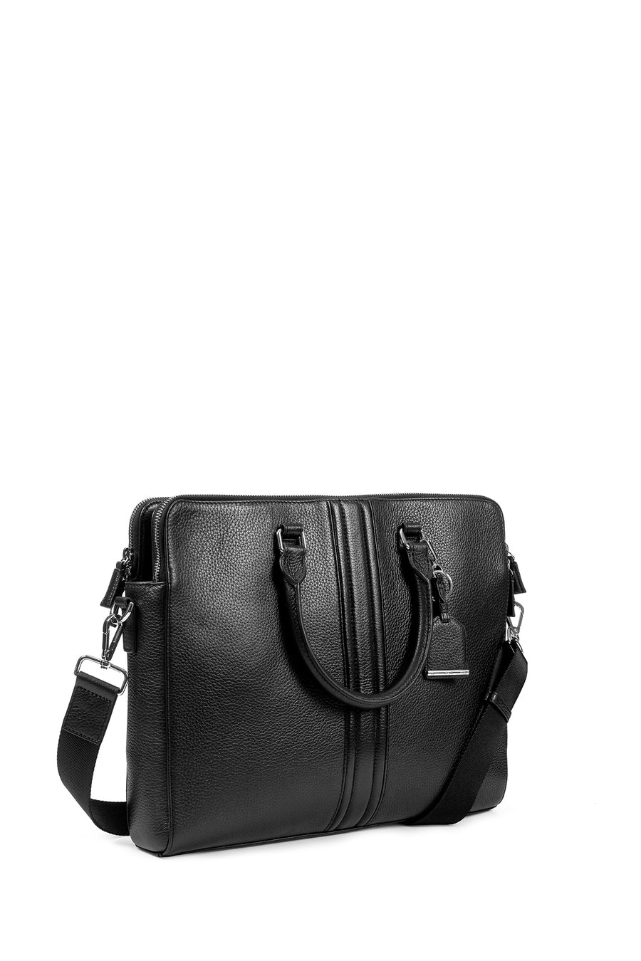 Geox Men's Black Morgany Briefcase