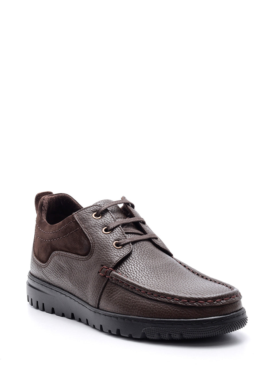 Men's Leather Lace-Up Shoes