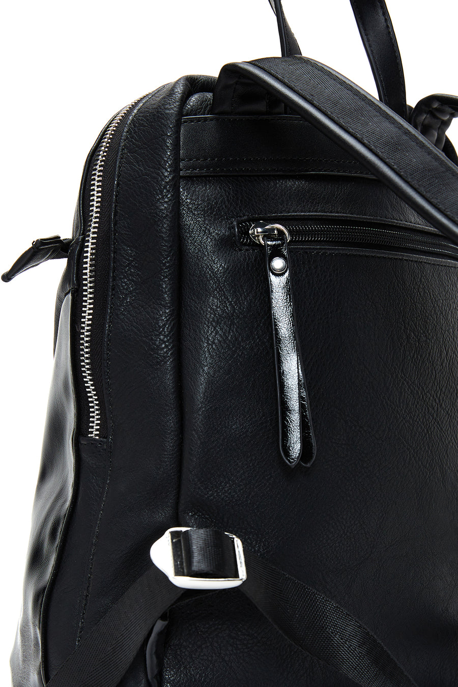 Women's Black Casual Backpack