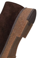 Male Brown Lace-up Suede Casual Shoes | Derimod