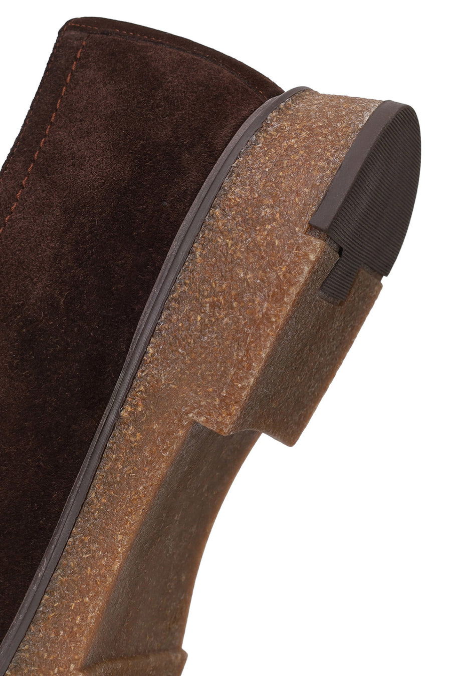 Male Brown Lace-up Suede Casual Shoes