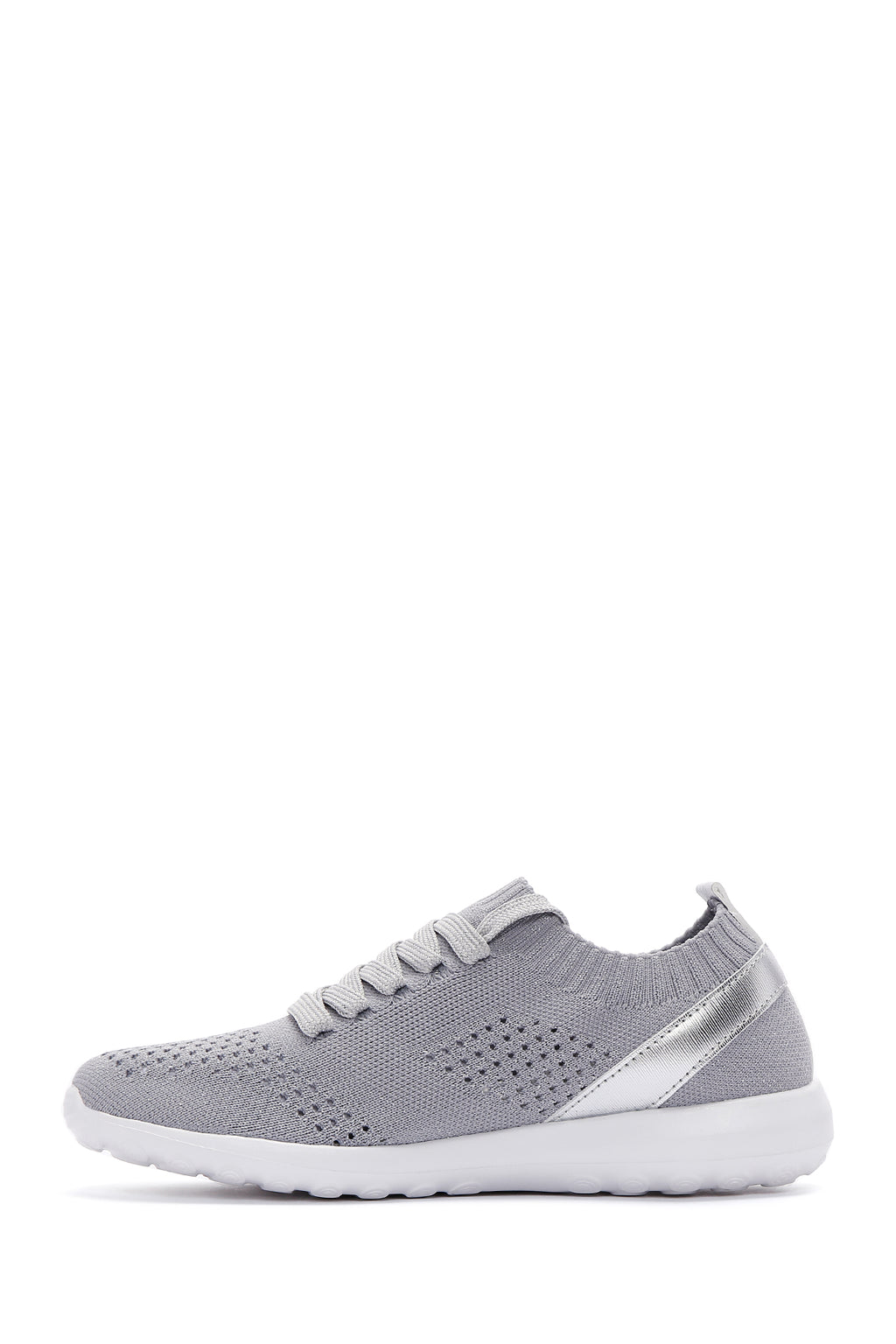 Kadın Gri Kumaş Sneaker