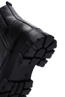 Women's Black Leather Boots | Derimod