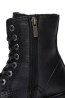 Harley Davidson Women's Black Tums Boot Leather Boots | Derimod