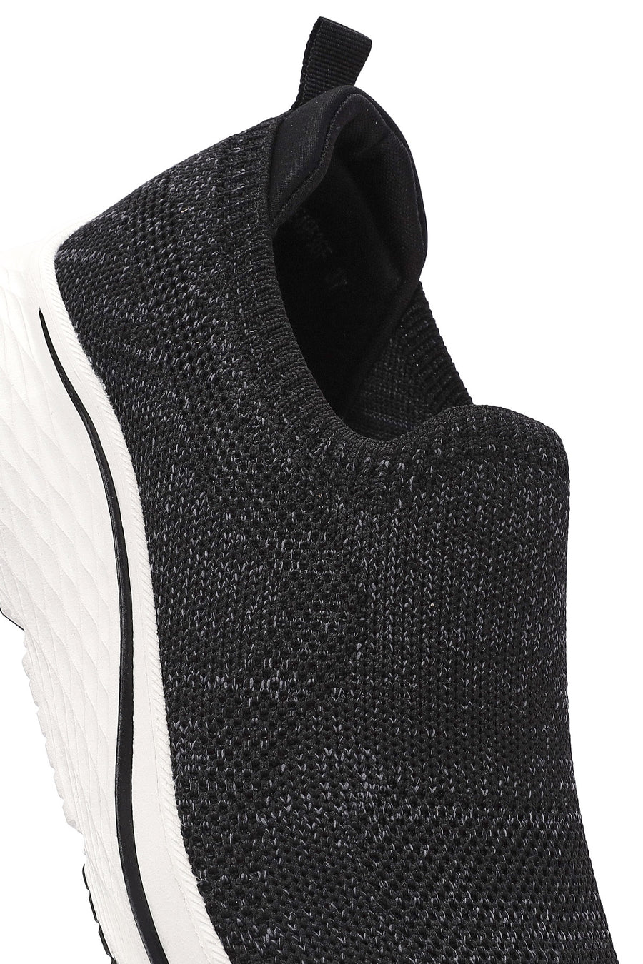 Derimod Zero Women's Black Thick Soled Fabric Sneaker