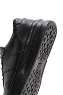 Men's Black Leather Sneaker | Derimod