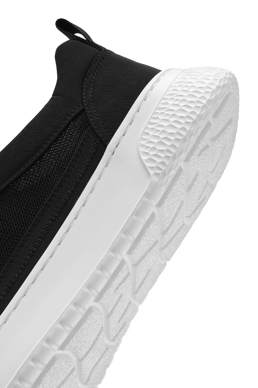 Erkek Siyah Bağcıklı Kalın Tabanlı Sneaker