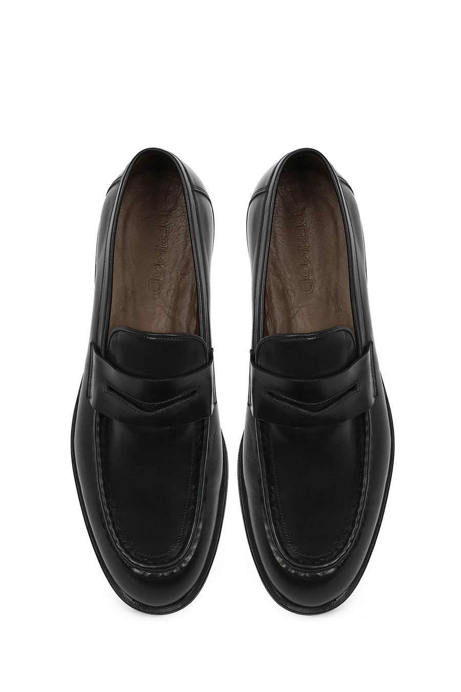 Men's Black Leather Classic Loafer