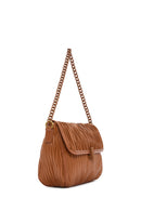 Women's Tan Long Strap Crossbody Bag | Derimod