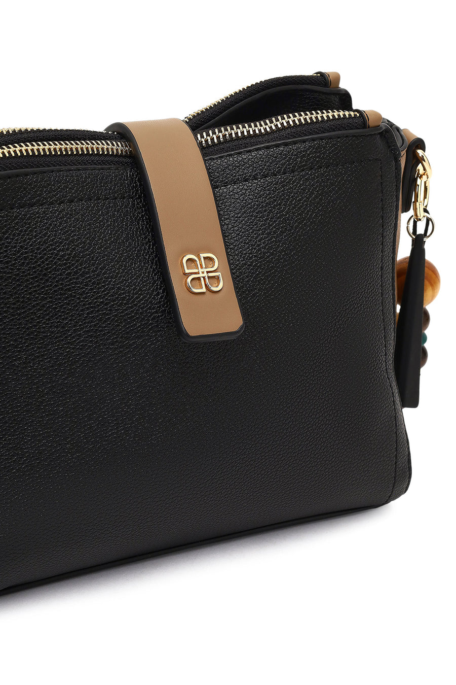 Women's Black Long Strap Crossbody Bag